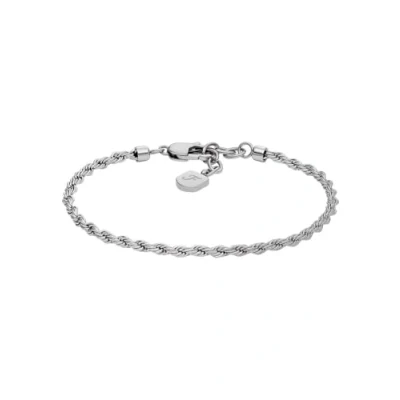 Afbeelding van Fossil Roestvrij stalen herenarmband met karabijnsluiting of vouwsluiting