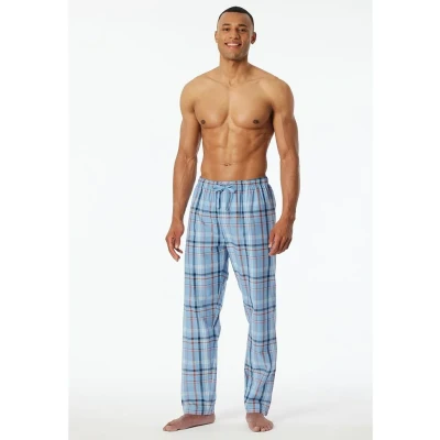 Afbeelding van Schiesser Pyjamabroek Mix+ Relax Blauw 50