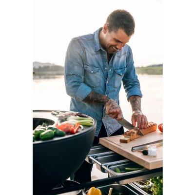 Afbeelding van Höfats Fire Kitchen Schalenset 5 Delig Roestvast Staal Zilver