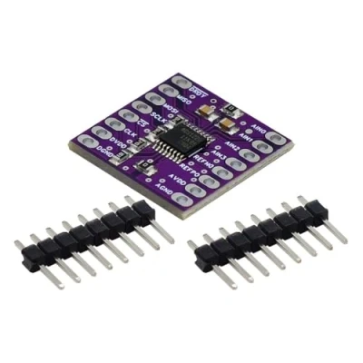 Afbeelding van ADC module, DC 3V 5V ADS1220 24 bits module SPI AD converter analoog naar digitaal signaal convert