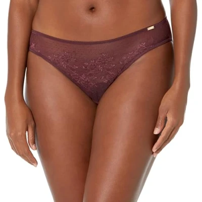 Afbeelding van Gossard Dames Glossies Lace Brief, Vijg, S
