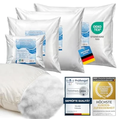 Afbeelding van Vulwatten voor kussens; Pluizig polyester vulmateriaal vulmateriaal; Kussenvulling knuffeldieren &amp; knutselwatten; Oeko Tex gecertificeerd (4 kg)