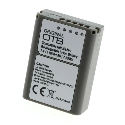 Afbeelding van Camera accu compatibel met Olympus BLN 1 en PS BLN1 / 1020 mAh OTB