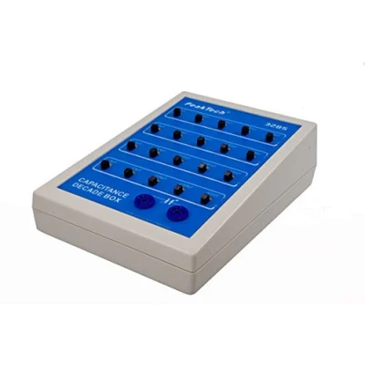 Afbeelding van Peaktech 3285 capaciteit Decade Box met schuifschakelaar 100 pF tot 11,111 µF