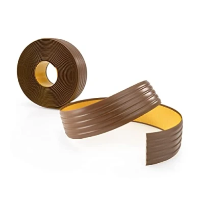 Afbeelding van Quest Trappen, antislipstrips voor trap, badkuip, douche, antislip, zelfklevend, lengte: 5 m, bruin