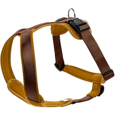 Afbeelding van Hunter Hondentuig Neopreen Karamel