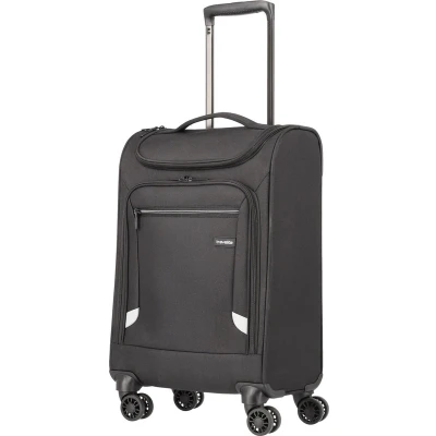 Afbeelding van Travelite Cabin 4w Boardtrolley Underseater / Toploader black Zachte koffer
