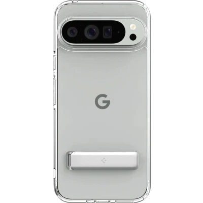 Afbeelding van Spigen Hoesje Geschikt voor Google Pixel 9 Pro XL Slim Armor Essential S Back Cover met Uitklapbare Standard Transparant