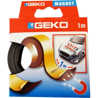 Afbeelding van Plakband Geko 19 mm x 1 m Zwart