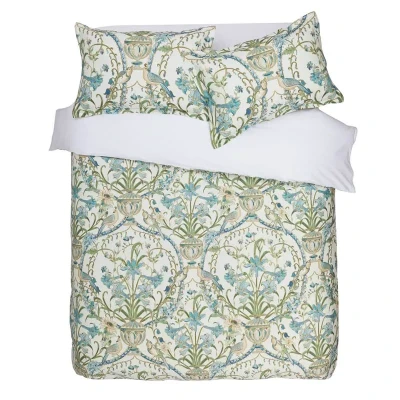 Afbeelding van M.M Linen Augusta Dekbedovertrek Lits jumeaux 240x200/220 cm Gebroken Wit