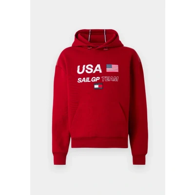 Afbeelding van TOMMY HILFIGER Sweatshirt &#039;SAIL&#039; navy / rood wit