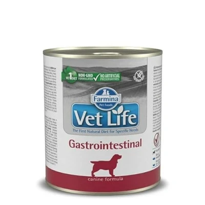 Afbeelding van Vet Life natvoeding voor de hond Gastrointestinal 300 gr. per 6 stuks