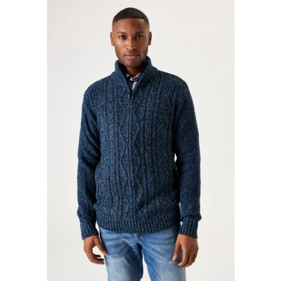 Afbeelding van GARCIA Trui Structuur Marine S