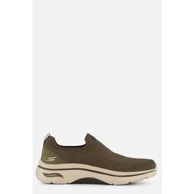 Afbeelding van Skechers Go Walk Arch Fit Slip ins taupe Heren Maat 47