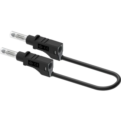 Afbeelding van Electro PJP 2214/600V CD1 50N Meetsnoer Bananenstekker 50 cm Zwart 1 stuk(s)