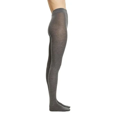 Afbeelding van Esprit Plain UNI Panty, Dames, Maat: 42 44, Light grey melange