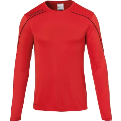 Afbeelding van Uhlsport Stream 22 Voetbalshirt Lange Mouw Heren Rood / Zwart Maat: M