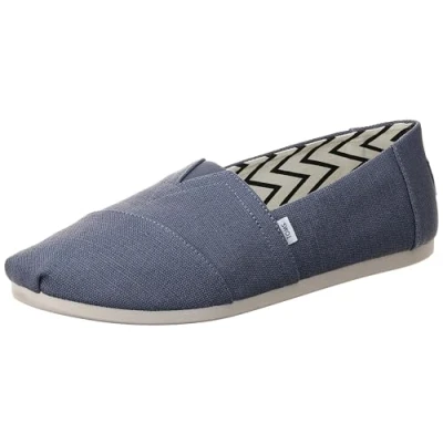 Afbeelding van TOMS Heren Alpargata Classic Sneaker, Dark Sky Heritage Canvas, 9 UK, 43 EU