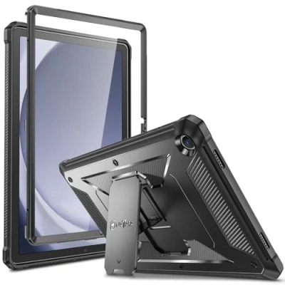 Afbeelding van Fintie Hoes voor Samsung Galaxy Tab A9 Plus 11 inch 2023, full body robuuste hybride standaard, beschermhoes met ingebouwde beschermfolie tablet + SM X210/X216/X218, zwart