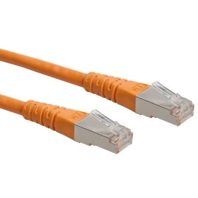 Afbeelding van ROLINE patchkabel Cat.6 (Klasse E) S/FTP (PiMF), oranje, 0,5 m