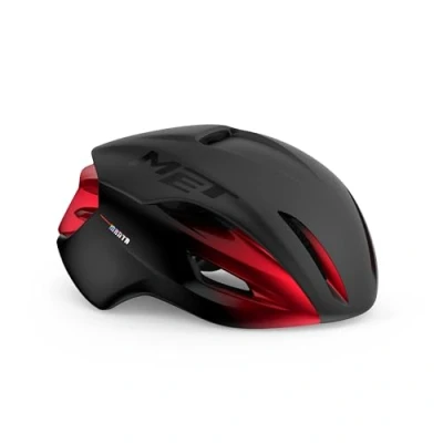 Afbeelding van MET Manta MIPS Fietshelm Maat S Black Red Metallic Matt Glossy