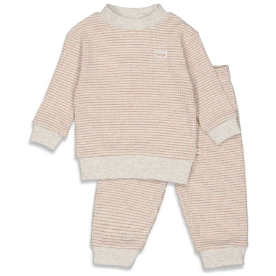 Afbeelding van Feetje Pyjama Basics Stroopwafel Maat 104