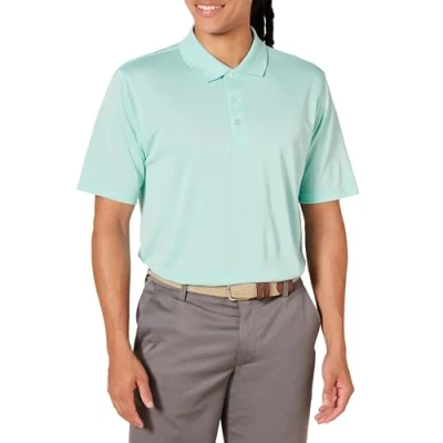 Afbeelding van Amazon Essentials Men&#039;s Sneldrogend golfpoloshirt met normale pasvorm (verkrijgbaar in grote en lange maten), Licht aquablauw, XL
