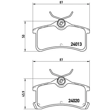 Afbeelding van Brembo Remblokset P 83 084