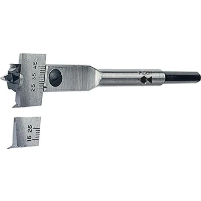 Afbeelding van Fisch Tools Centrumboor boor d. 22 76 mm lengte 190 schacht 6 kant 1 stuk 051222 075