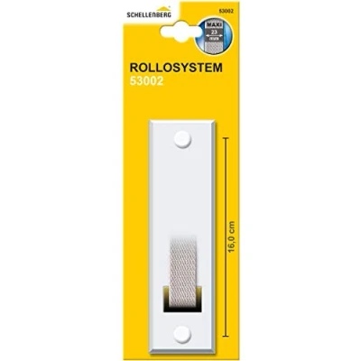 Afbeelding van Schellenberg 53002 standaard afdekplaat voor riemwikkelaars, wit