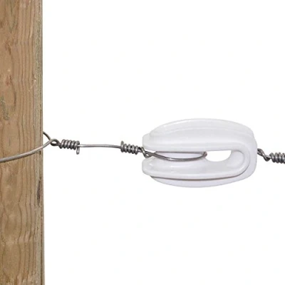 Afbeelding van Ako Afspanisolator Polyamide voor Staaldraad Wit 10 Stuks