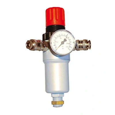 Afbeelding van Cevik CA 2/950 persluchtdrukregelaar met manometer en 2 wegventiel, 1/2 inch (1,27 cm)