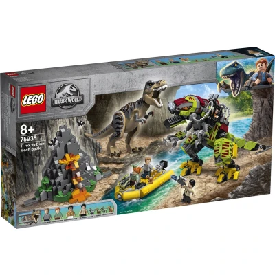 Afbeelding van LEGO Jurassic World T. Rex vs. Dinomecha Gevecht 75938