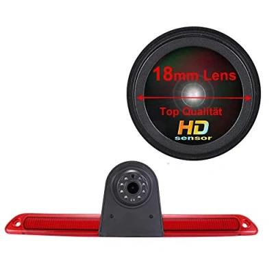 Afbeelding van Dynavision auto remlicht achteruitrijcamera voor Van dakcamera Mercedes Benz Sprinter W906 / VW Crafter Caravelle 2007 2015