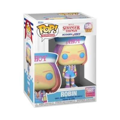 Afbeelding van Stranger Things Funko Pop Vinyl: Robin (Scoops Ahoy)