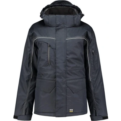 Afbeelding van Tricorp midi parka canvas Workwear 402007 navy maat 7XL