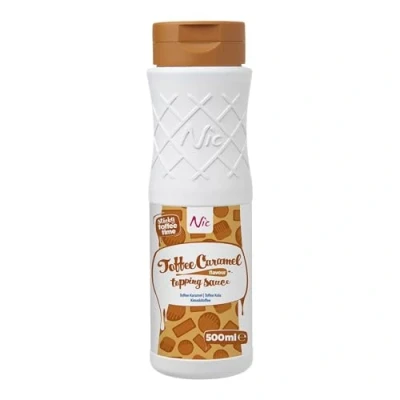 Afbeelding van Nic Topping Toffee Caram 500ml