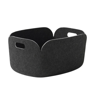 Afbeelding van Muuto Restore opbergmand black melange