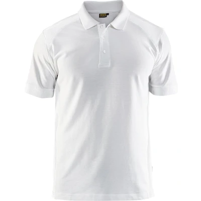 Afbeelding van Blaklader polo pique 3324 1050 zwart/rood mt M