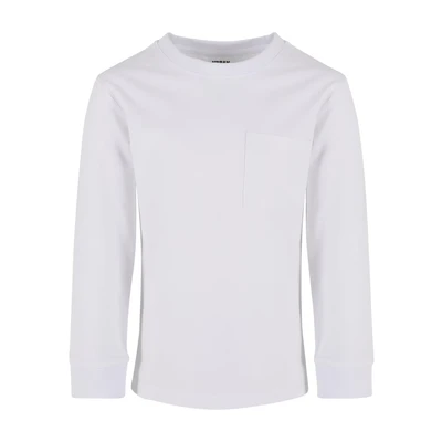 Afbeelding van Urban Classics Oversized Longsleeve voor kinderen, Maat: 134/140, White