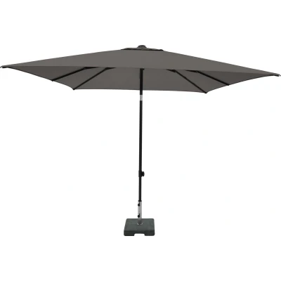 Afbeelding van Stokparasol corsica push up 200x250cm polyester taupe grade 6 zonwering Madison