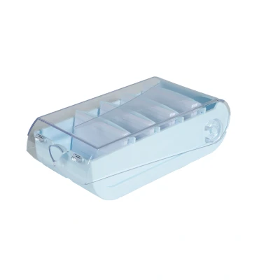 Afbeelding van Exacompta systeemkaartenbak Bunnybox, ft A8, Pastel blauw