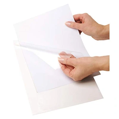 Afbeelding van Sterke Kwaliteit Pack van 50 A4 Clear Plastic Open Top &amp; Side Cut Flush File Portemonnee 100 Micron pp Rapport Bestand Project Presentatie Covers