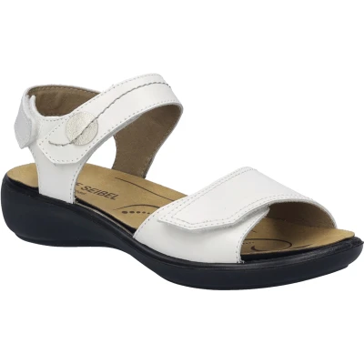 Afbeelding van Josef Seibel Sandalen, Dames, Maat: 36, Weiss Leer