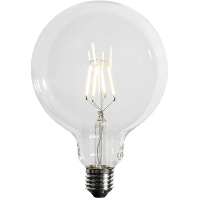 Afbeelding van LUEDD E27 3 staps dimbaar LED spiraal filament G125 4W 450 lm 3000K