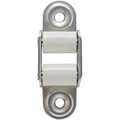 Afbeelding van Schellenberg 51300 gordelgeleiding mini voor 14 mm rolluikriemen, met 2 geleiderwielen, beschermt de riem