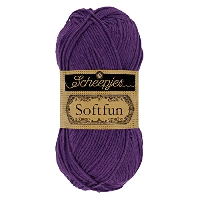 Afbeelding van Scheepjes Softfun 2515 Deep Violet Garen 10x50g