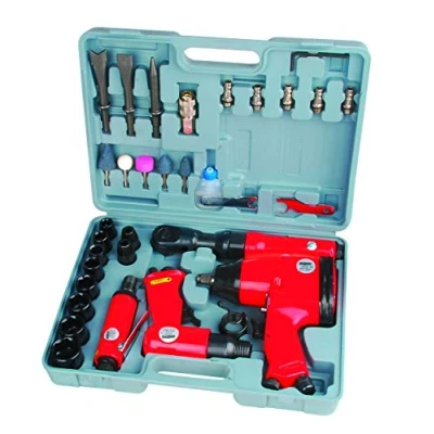 Afbeelding van Brüder Mannesmann Set pneumatisch gereedschap 1/2 (12.5 mm) buitenvierkant 8 bar Incl. koffer