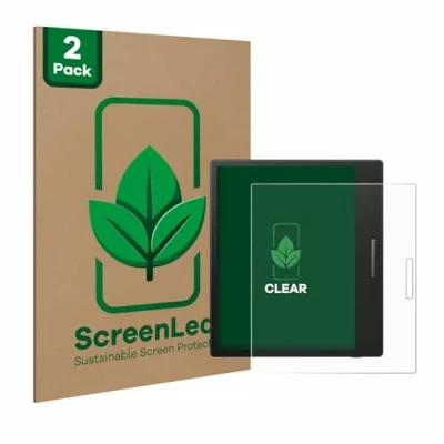 Afbeelding van ScreenLeaf Screenprotector voor Onyx Boox Go Color 7 Duurzame schermbescherming Folie Beschermfolie transparant (2 Stuks)