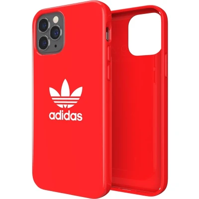 Afbeelding van adidas Snap Case Trefoil TPU hoesje voor iPhone 12 Pro Max rood